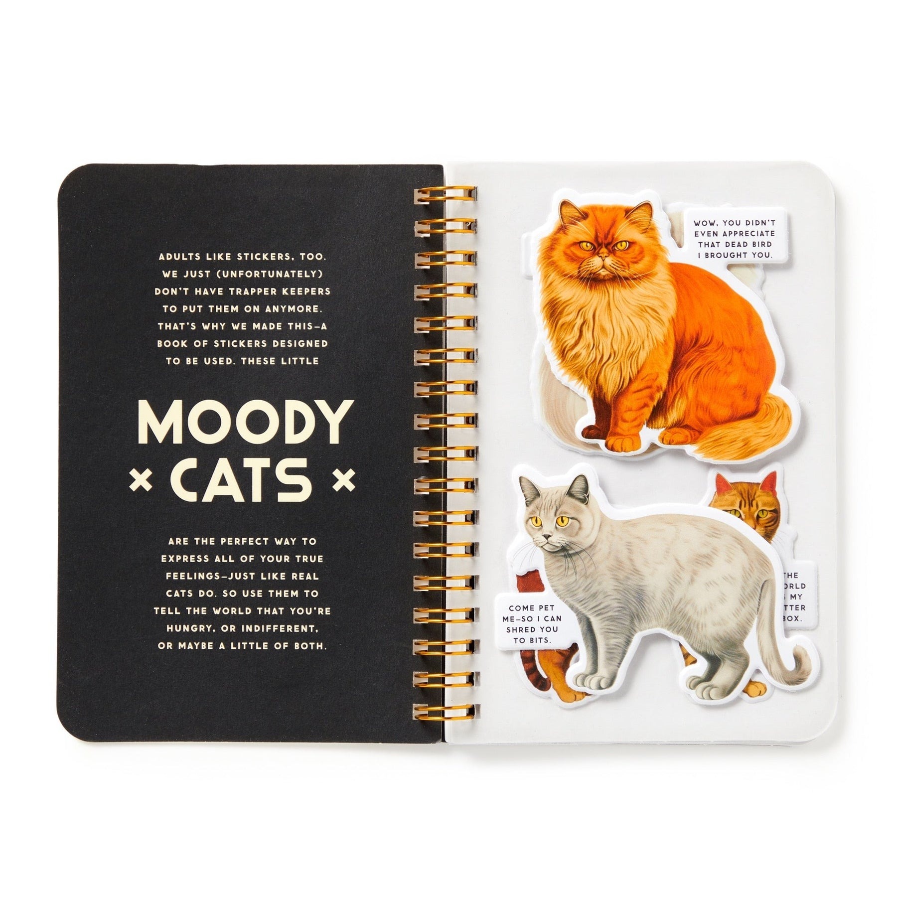 Moody Cats Sticker Book - Abrams & Chronicle image 2