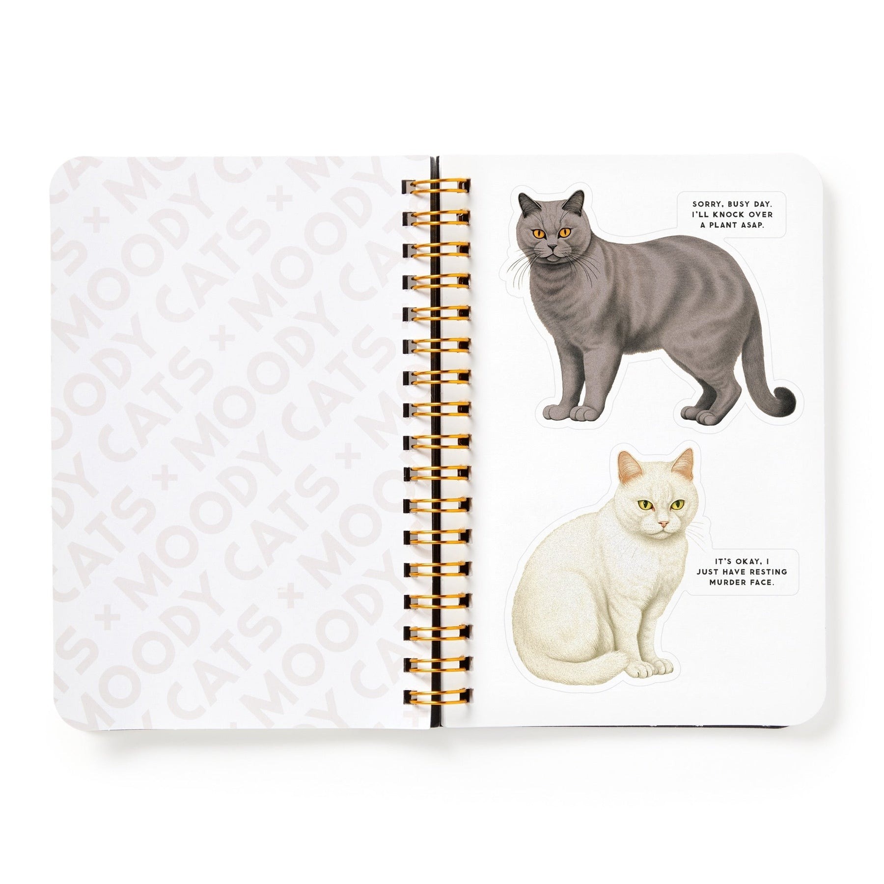 Moody Cats Sticker Book - Abrams & Chronicle image 3
