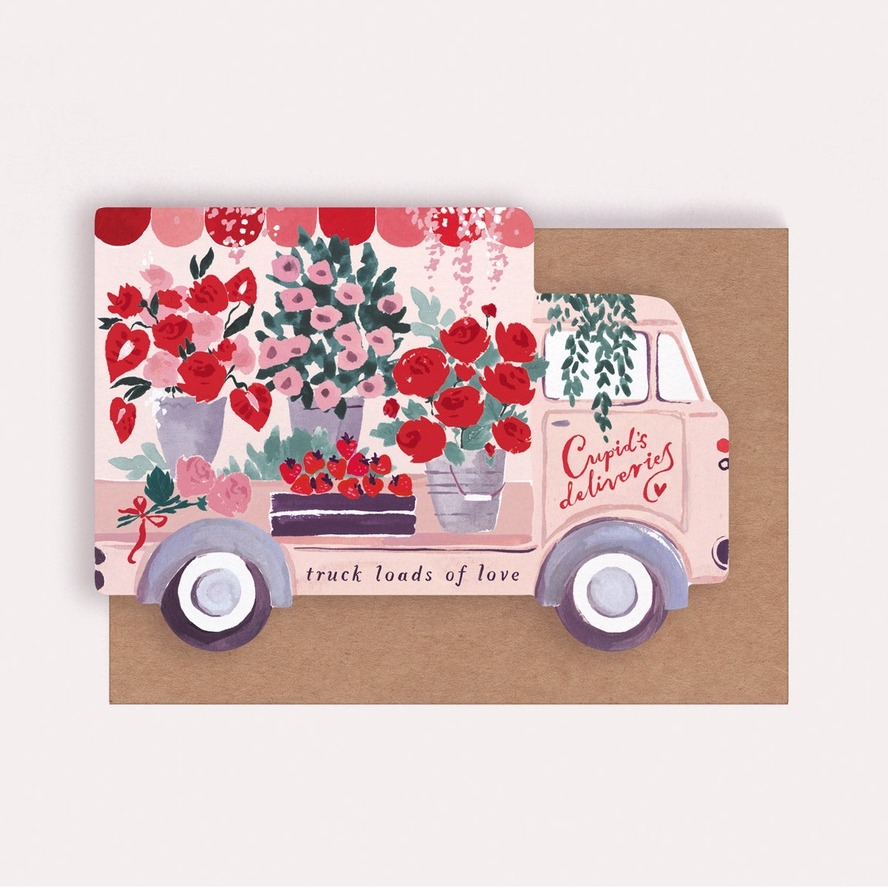 Truck Loads of Love Card - Sister Paper Co image 1