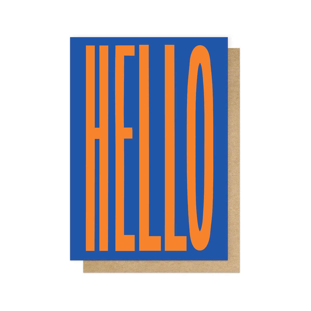 Big Hello Greetings Card - East End Prints image 1