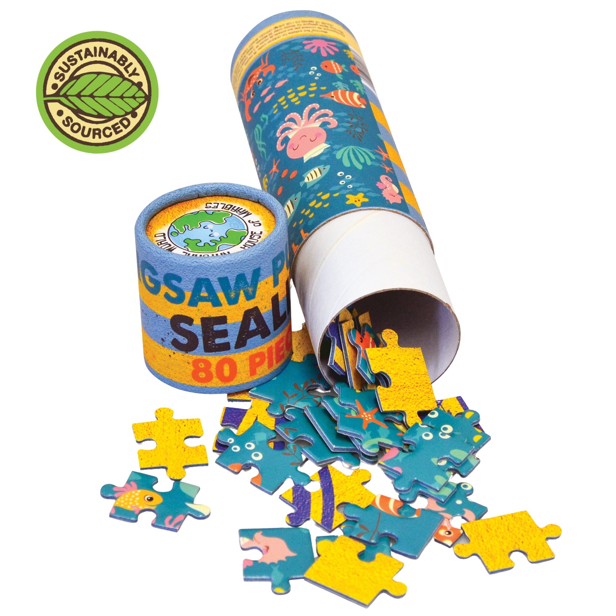 Sea Life Jigsaw Puzzle - House of Marbles image 1