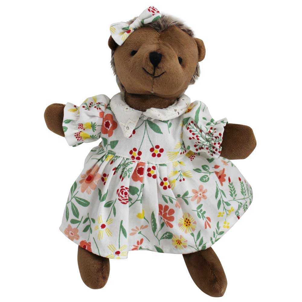 Hedgehog with floral dress - Powell Craft image 1