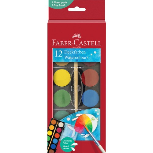 Faber-Castell Watercolour Paint Box - Stone Marketing Ltd image 1
