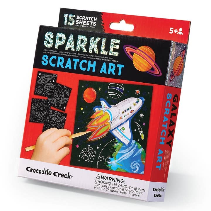 Sparkle Scratch Art - Galaxy image 1