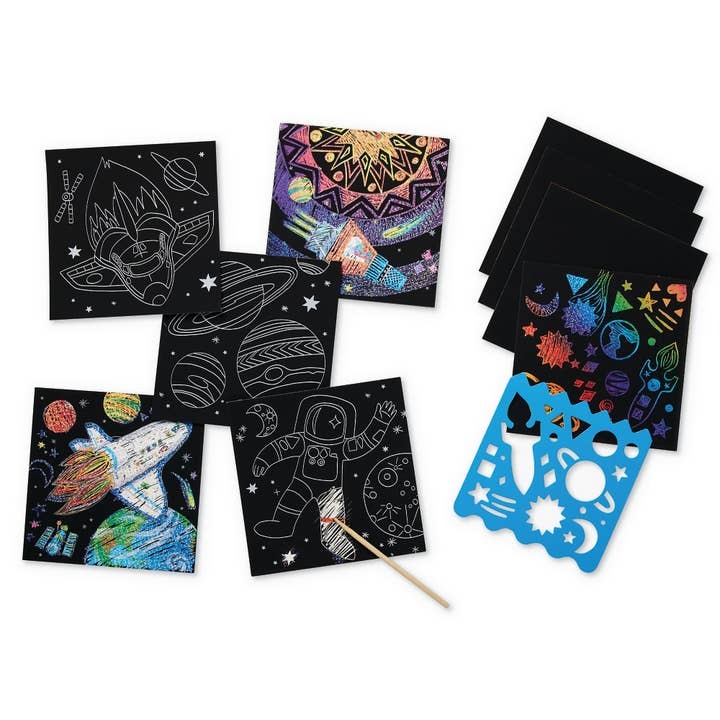 Sparkle Scratch Art - Galaxy image 2