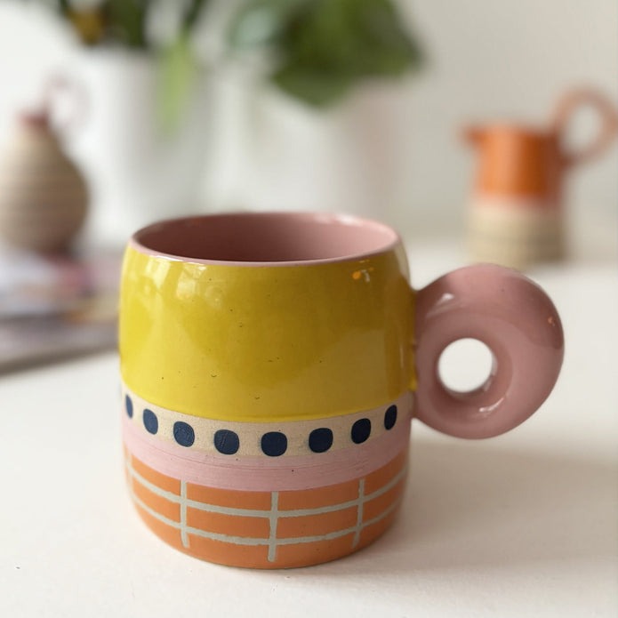 Scandi Bloc Ceramic Mug - House of Disaster image 1