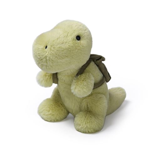 Dinosaur with Backpack Soft Toy - McHugs image 1