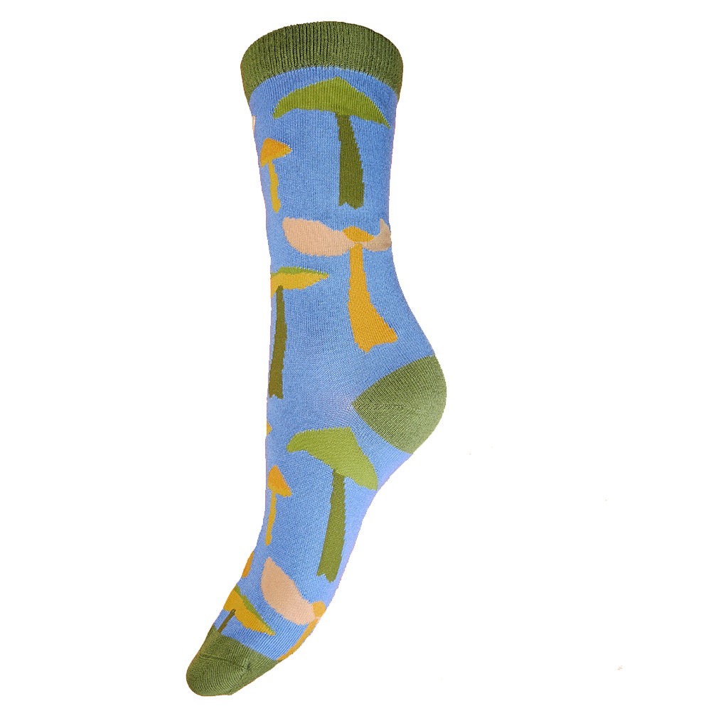 Mushroom Bamboo Socks - JOYA image 1