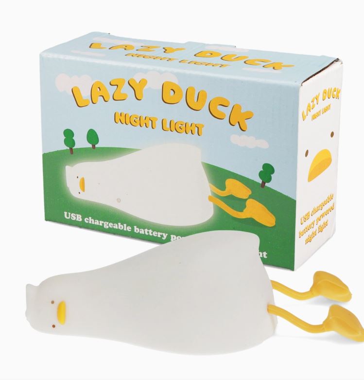 Lazy Duck USB Rechargeable Dimmable Night Light  - Rex London image 1