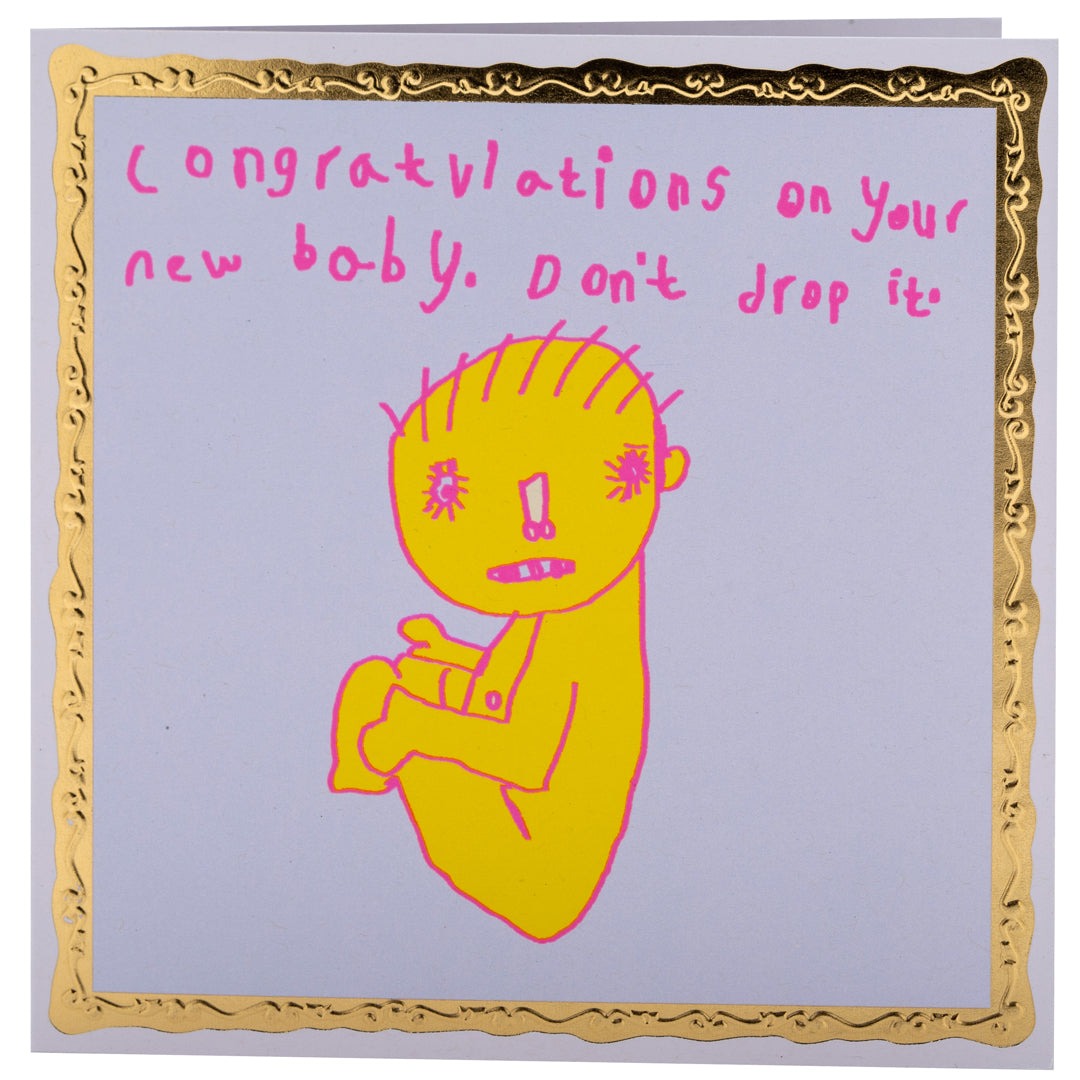 Congratulations, Don't Drop It - Arthouse Unlimited Card - Arthouse Meath image 1
