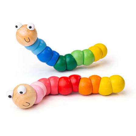 Wiggly Worm - Bigjigs Toys Ltd image 1