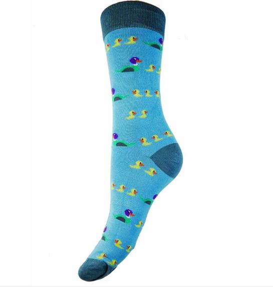 Ducks In A Pond Bamboo Socks - JOYA image 1