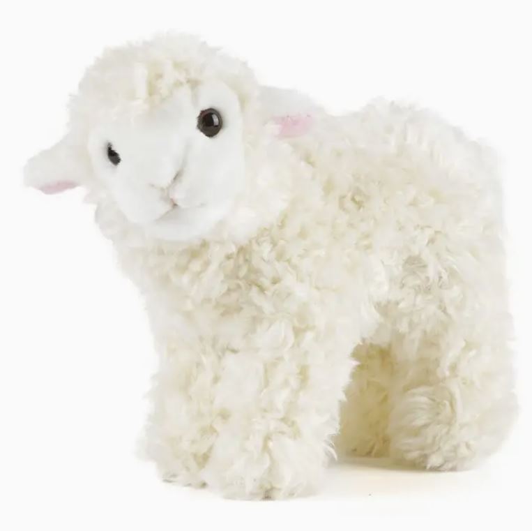 Small Standing Lamb Soft Toy - Living Nature image 1
