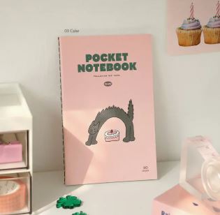 Pink Pocket Notebook - Notable Designs image 1