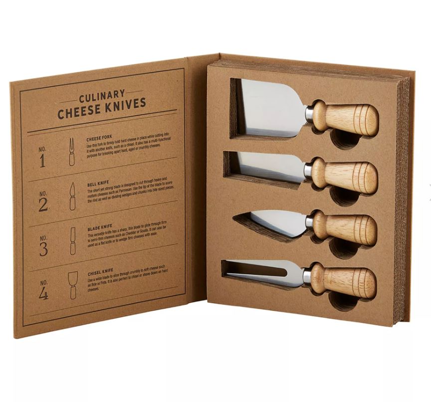 Cheese Knives Gift Set - Widdop & Co image 1