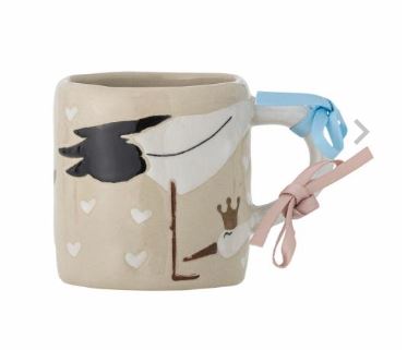 Bambino Stoneware Mug - Bloomingville image 1