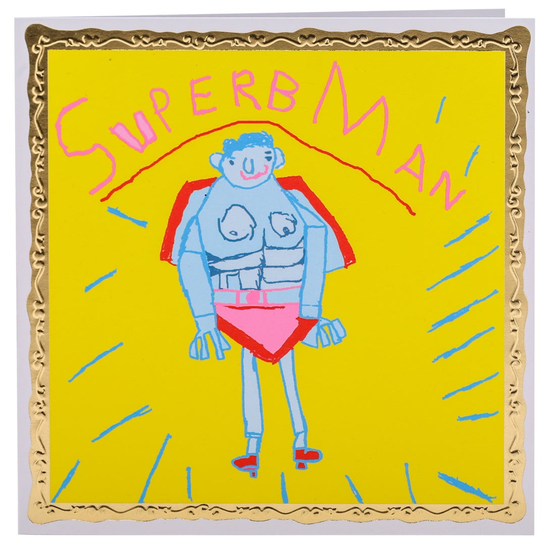 Superb Man - Arthouse Unlimited Card - Arthouse Meath image 1