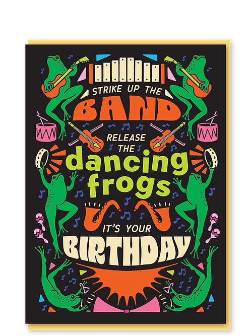 Dancing Frogs Birthday - Objectables image 1