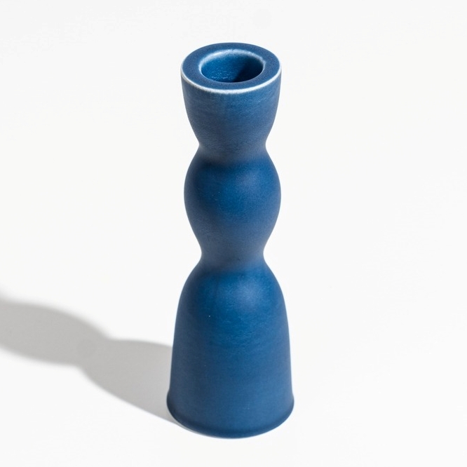 Blue Wave Candleholder image 1