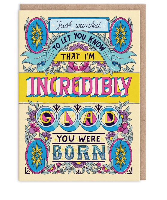 Glad You Were Born Card - Ohh Deer image 1