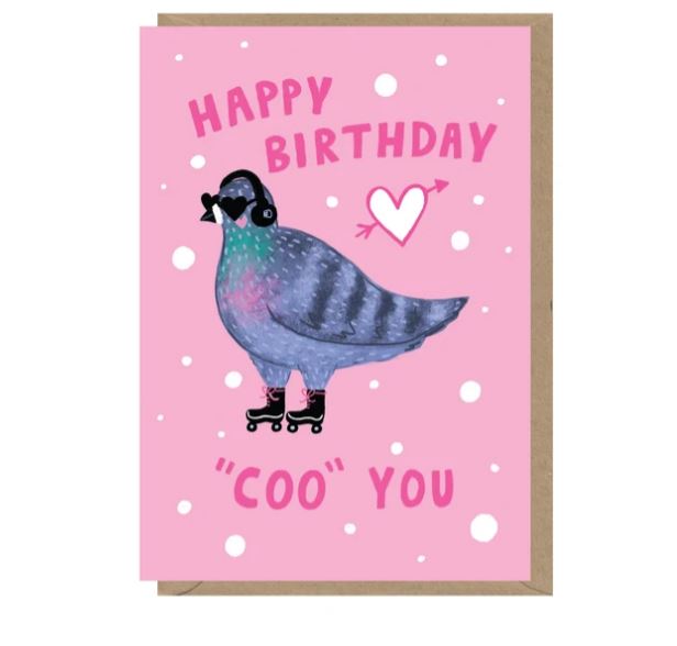 Happy Birthday Coo You Card - Earlybird Designs image 1