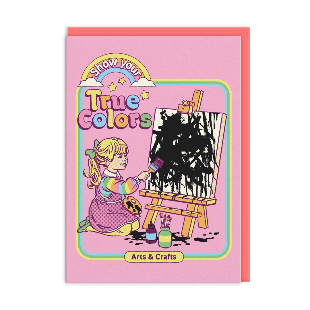 True Colours Greeting Card - Ohh Deer image 1