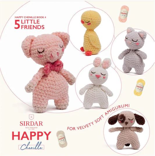 5 Little Friends Pattern Book - Sirdar - DMC image 1