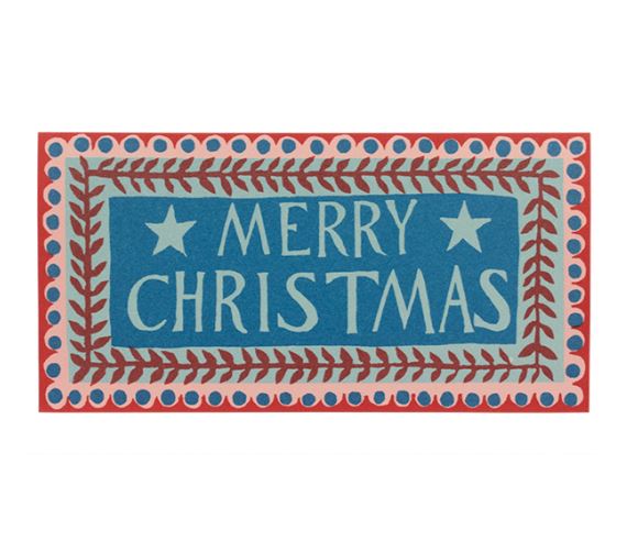 Merry Christmas Long Card - Cambridge Imprint image 1