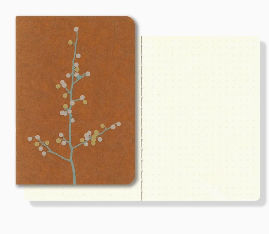 Ro-Biki Flowers Small Notebook - Notable Designs image 1