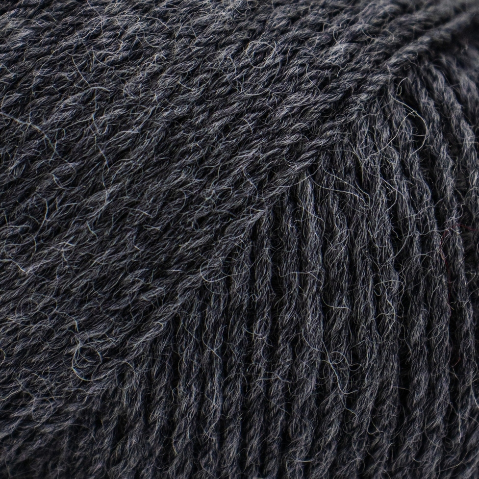 Dark Grey - Luca-S Woolenwalk, Superwash Sock Wool image 1