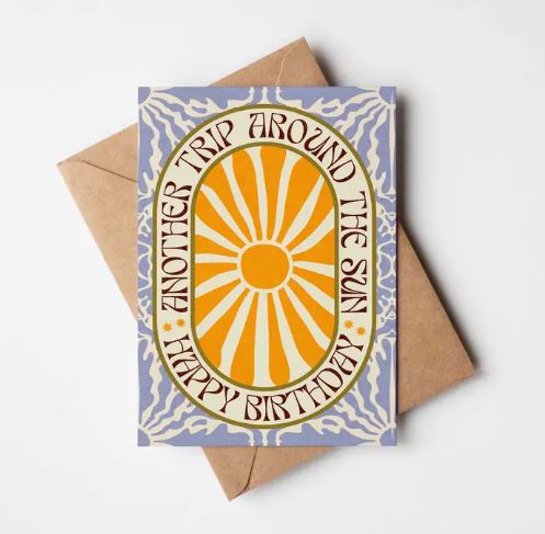 Another Trip Around the Sun Birthday Card - OMG Kitty image 1