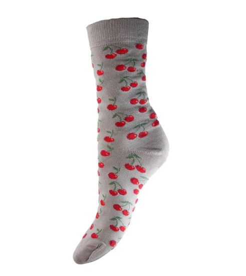 Cherries Bamboo Socks - JOYA image 1