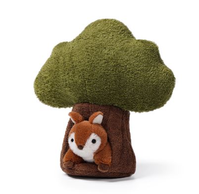 Tree & Squirrel Soft Toy - McHugs image 1