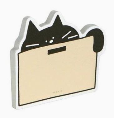Cat Memo Pad - Notable Designs image 1