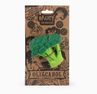 Broccoli Natural Baby Teether - Little Concepts image 1