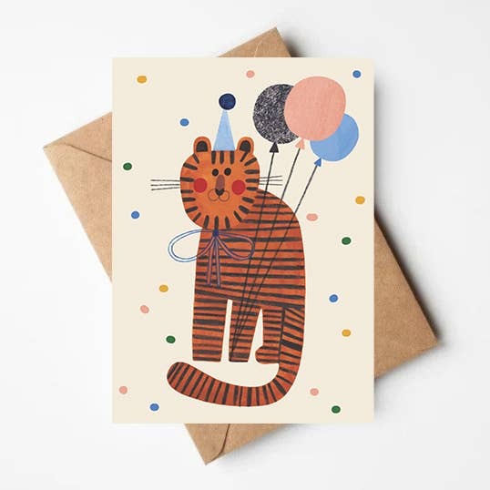 Party Tiger Card - Daria Solak image 1