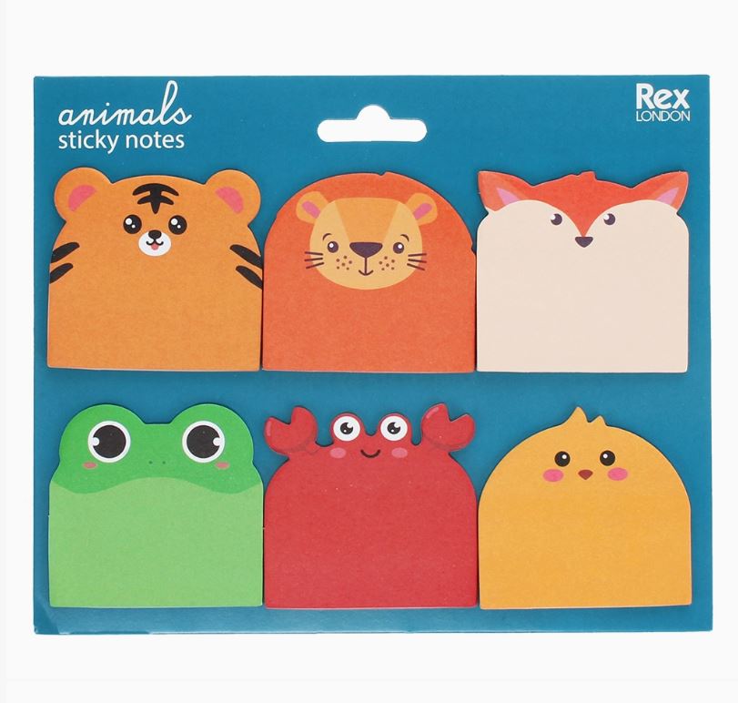 Sticky Notes Animals - Rex London image 1
