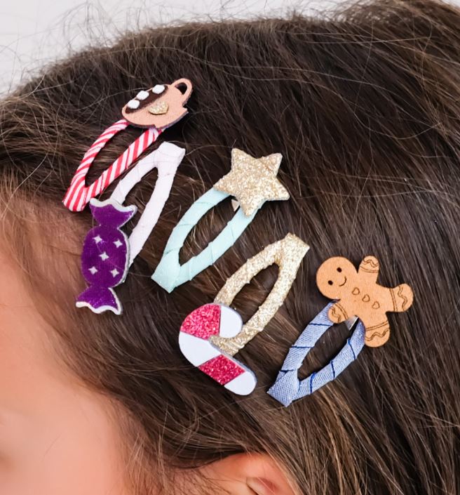 Christmas Food Hair Clips - Mimi & Lula image 1