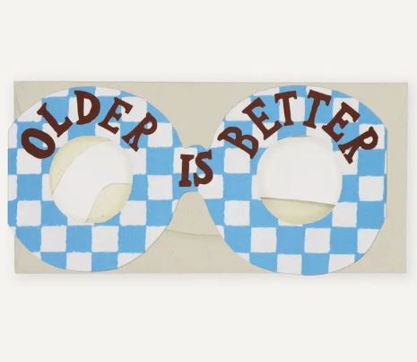 Older is Better Glasses Card - Hadley image 1