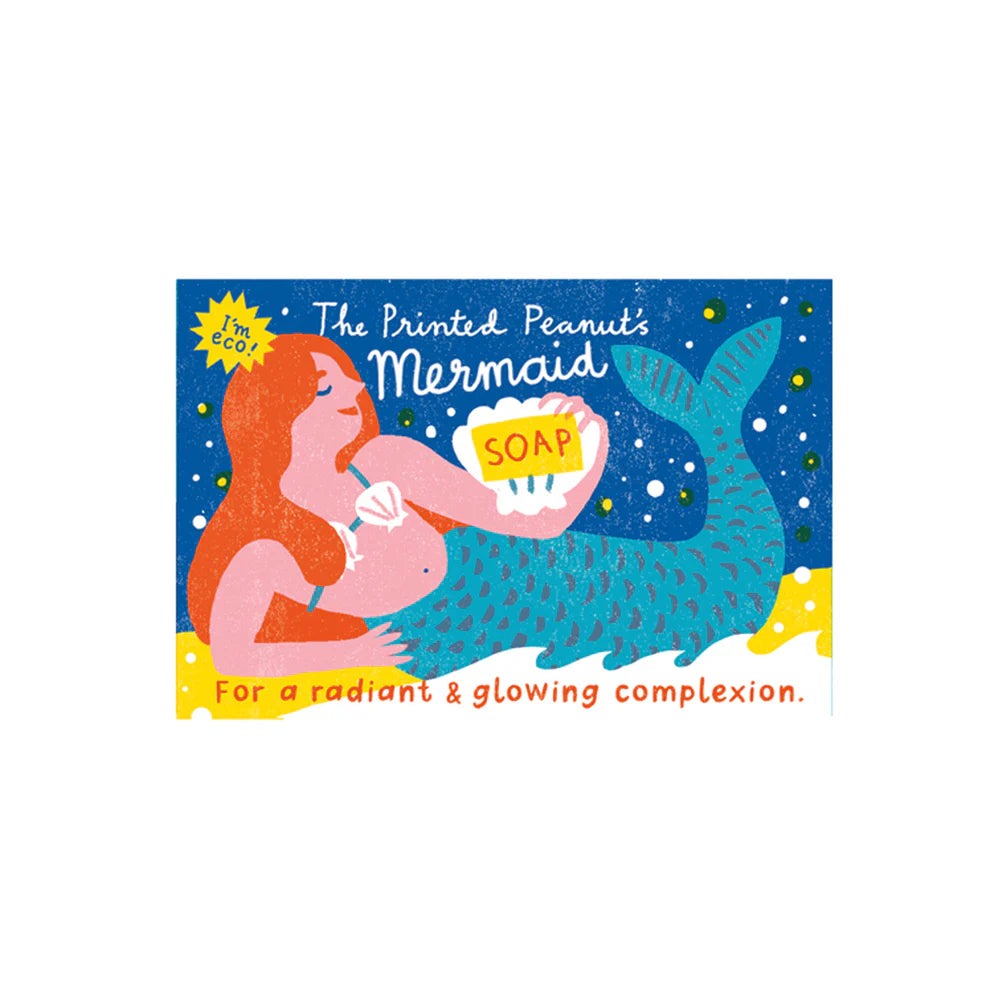 Mermaid Rose Geranium Soap Bar - Printed Peanut image 1
