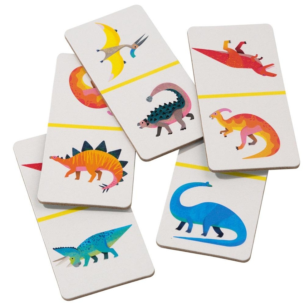 Dinosaur Dominoes Game - Talking Tables image 2