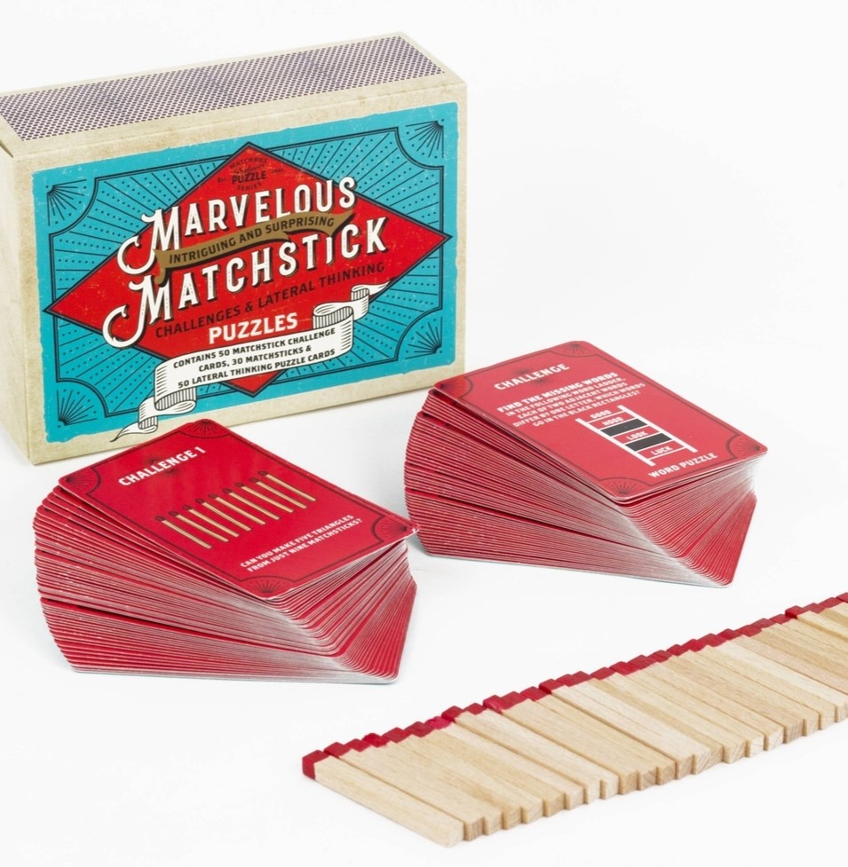 Magnificent Matchstick Challenges - Ginger Fox Games & Professor Puzzle image 1