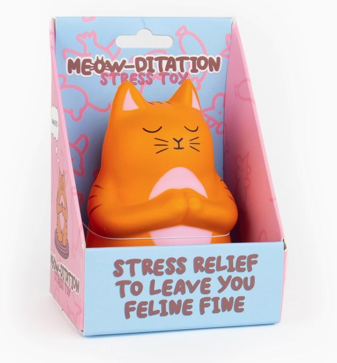 Meow-ditation Stress Toy - Gift Republic image 1