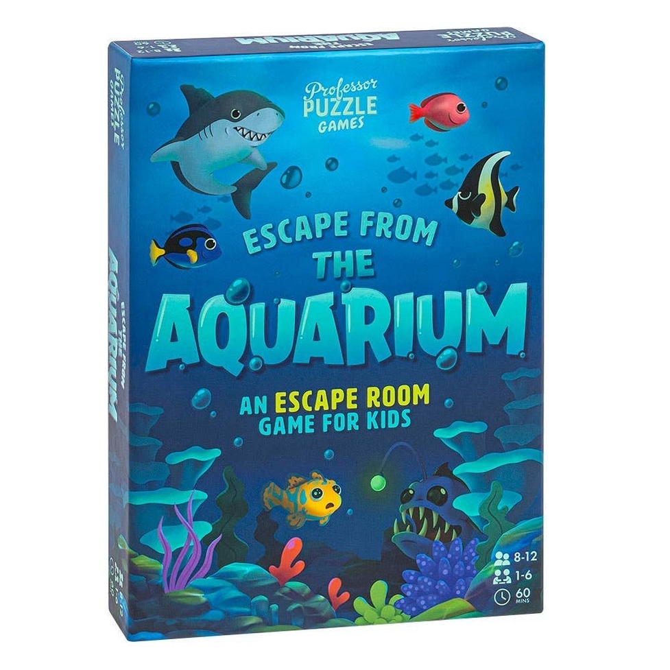 Escape from the Aquarium - Ginger Fox Games & Professor Puzzle image 1