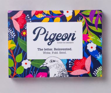 Floral Fantasia Pigeon Folding Letter Pack - Pigeon Posted image 1