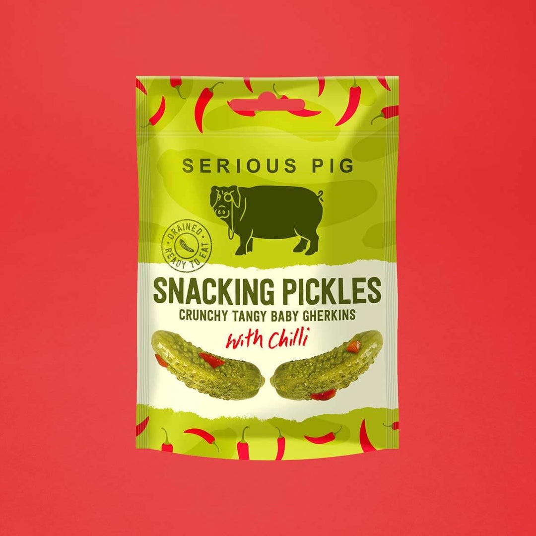 Snacking Pickles with Chilli ~ Serious Pig image 1
