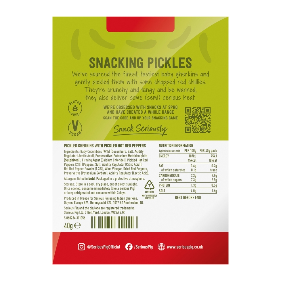 Snacking Pickles with Chilli ~ Serious Pig image 3