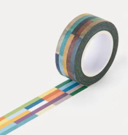 Tetris Life & Pieces Retro Masking Tape  - Notable Designs image 1