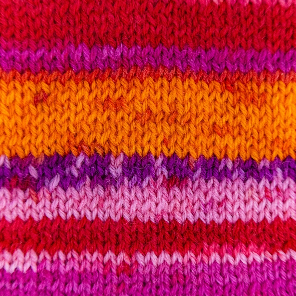 Sunset Blaze - Luca-S Woolenwalk, Superwash Sock Wool image 1