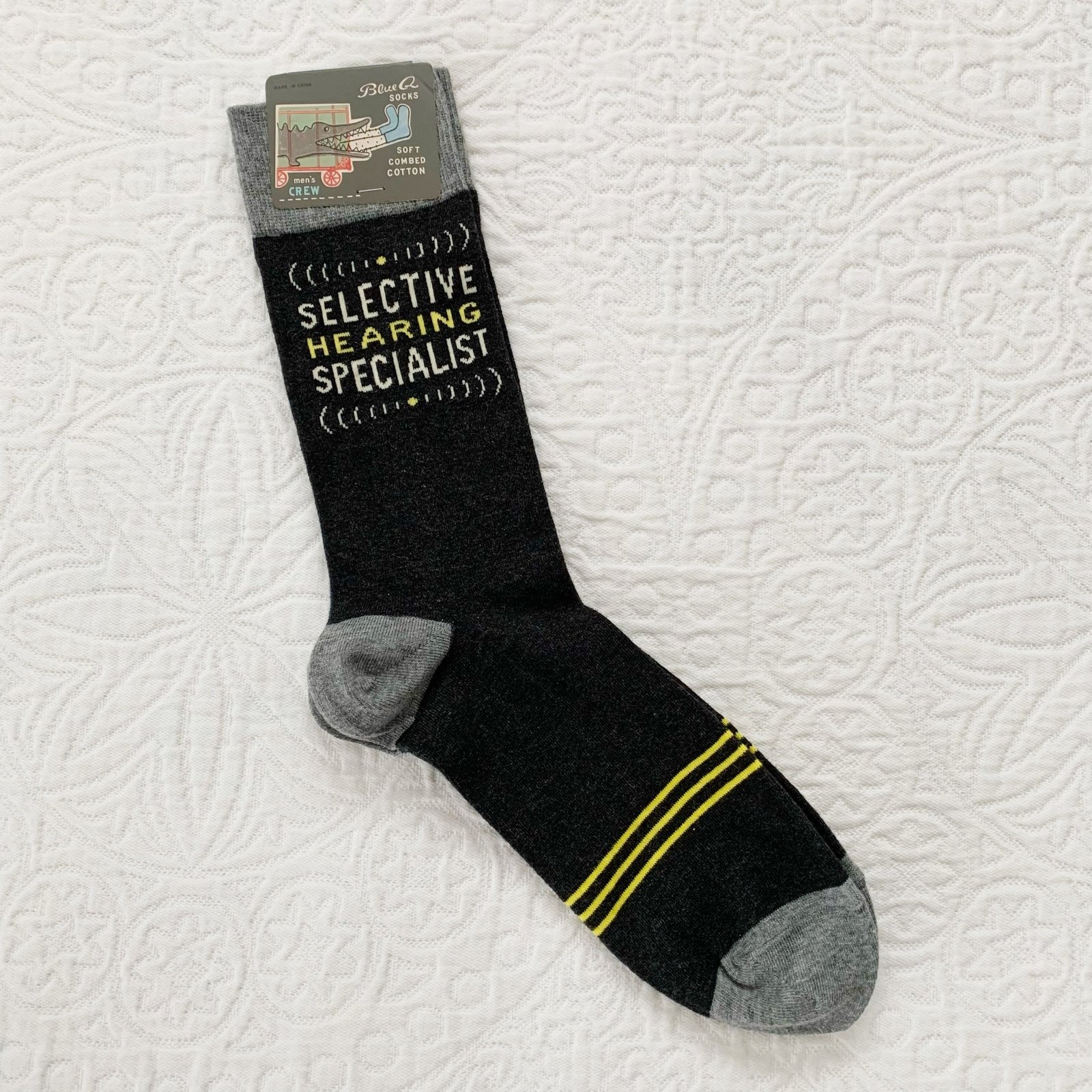 Selective Hearing Specialist Men's Socks - Incognito image 1